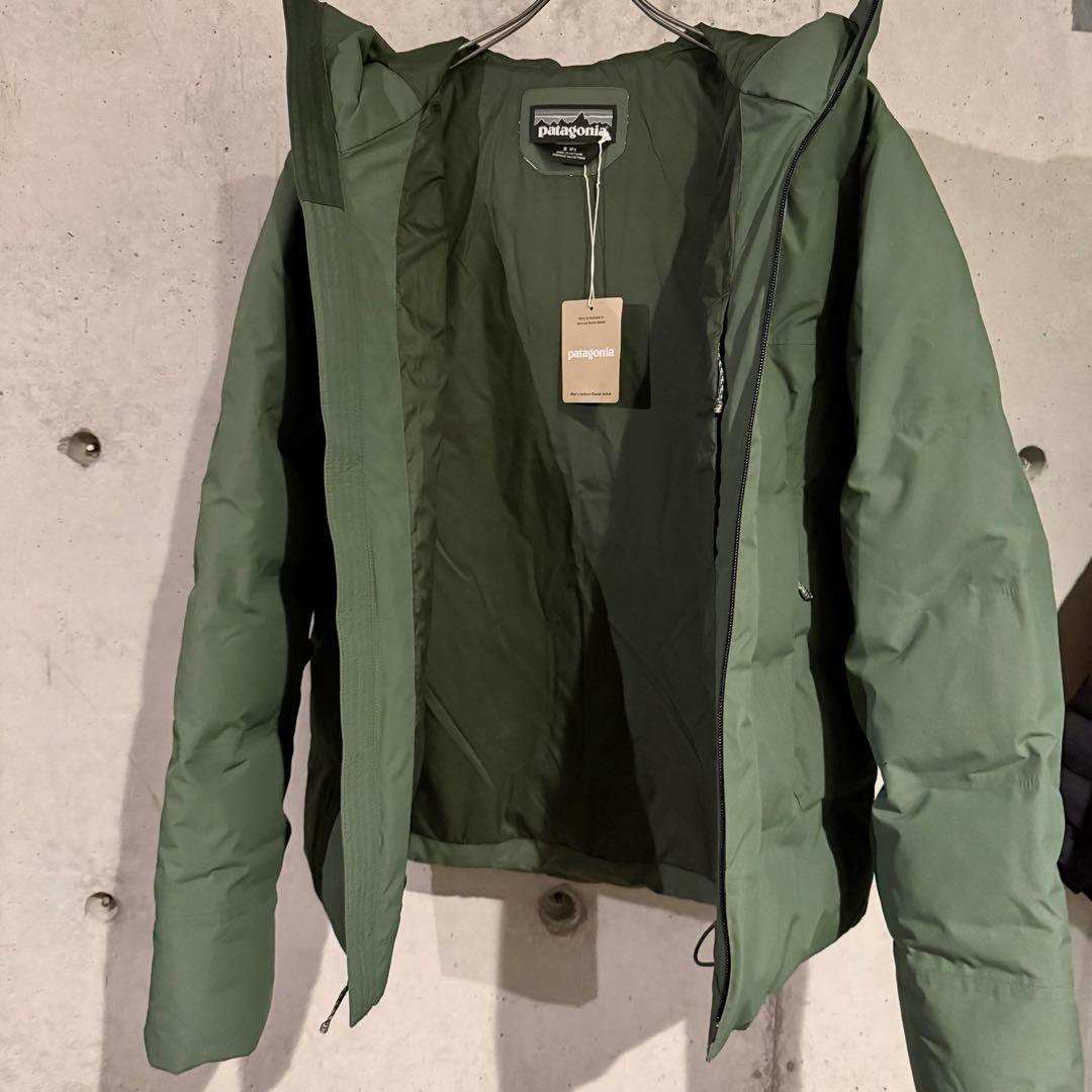 24/25秋冬 パタゴニア ジャクソングレイシャージャケット 防水 ダウン S