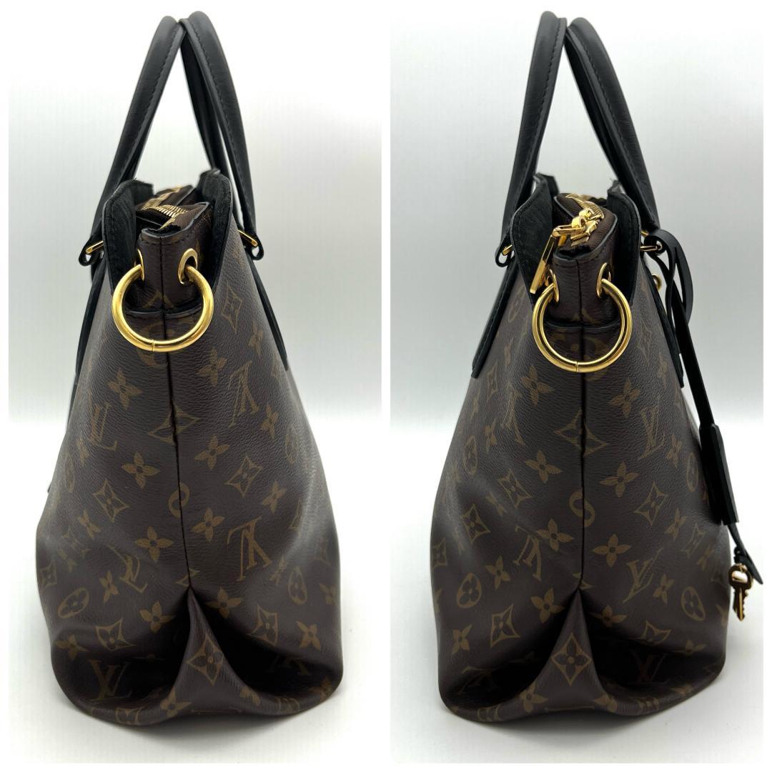 ルイヴィトン モノグラム フラワージップド トート PM バッグ C157