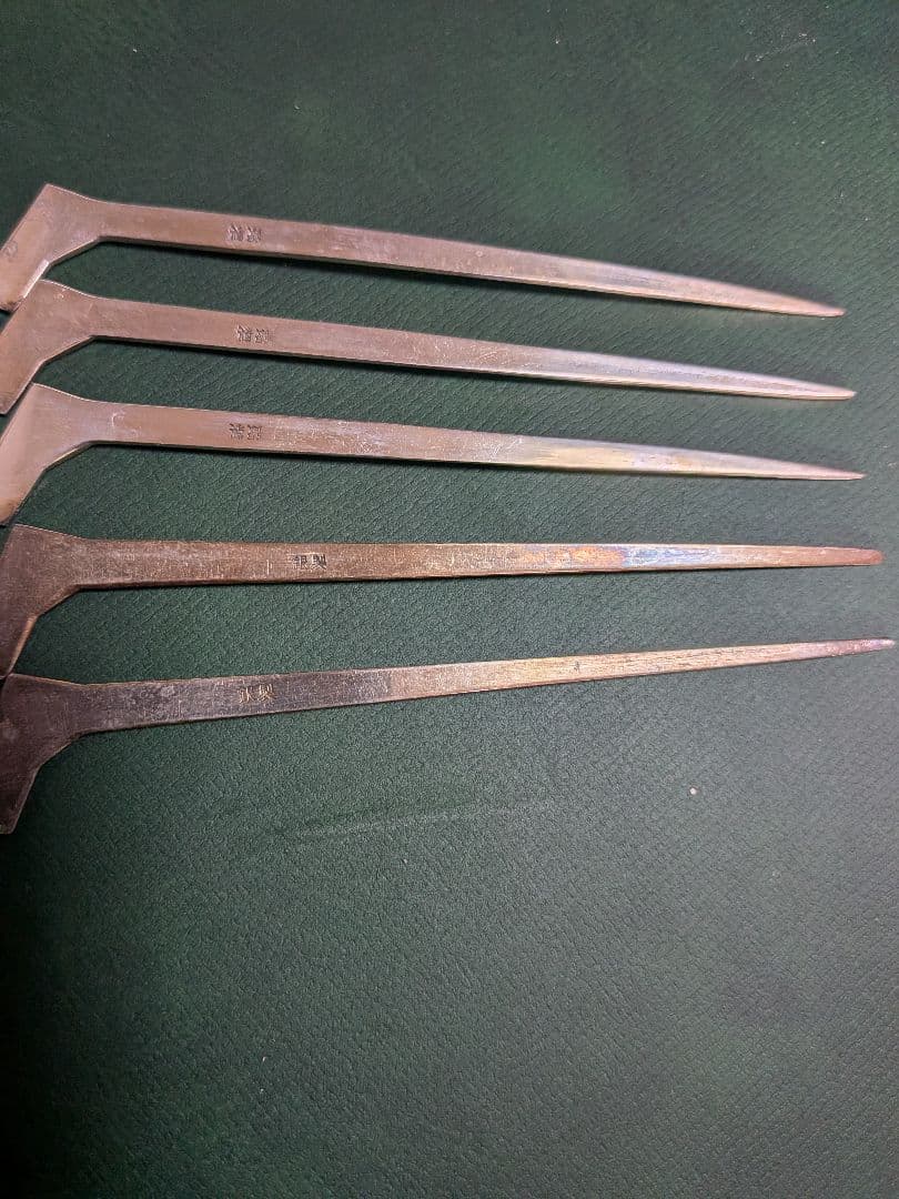 【銀製】菓子楊枝　5本合計23.2g!!