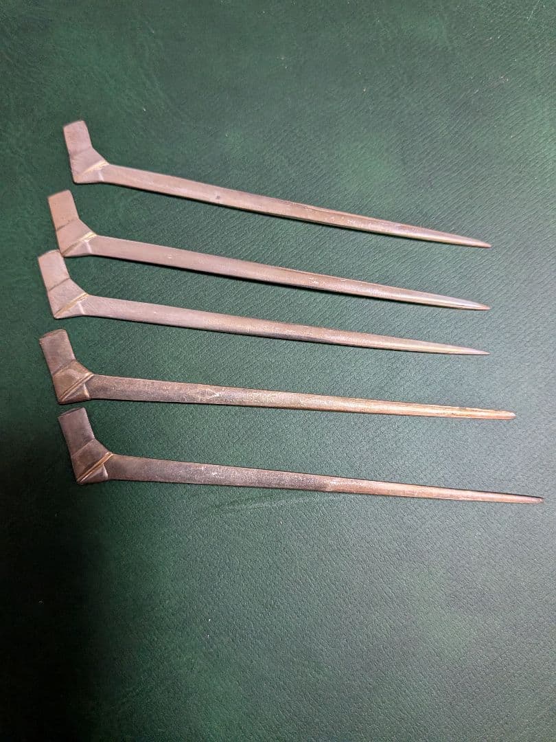 【銀製】菓子楊枝　5本合計23.2g!!