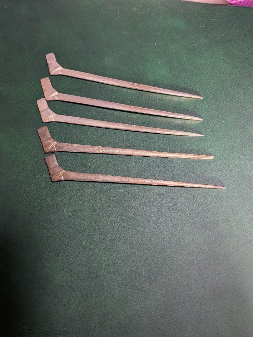 【銀製】菓子楊枝　5本合計23.2g!!