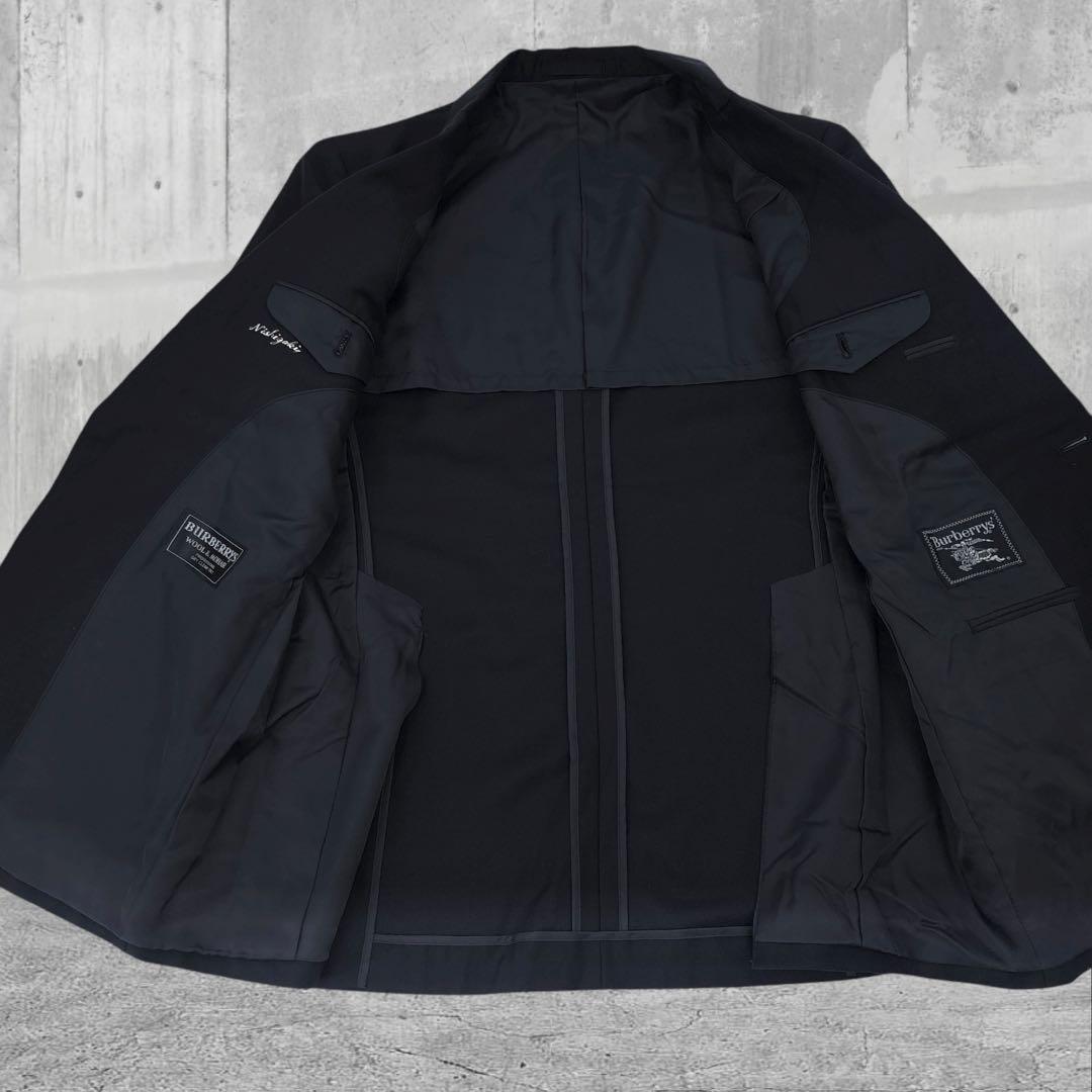 美品】Burberry バーバリー　スーツ　3P セットアップ　ジャケット　90