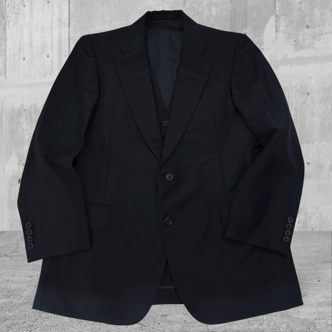 美品】Burberry バーバリー　スーツ　3P セットアップ　ジャケット　90