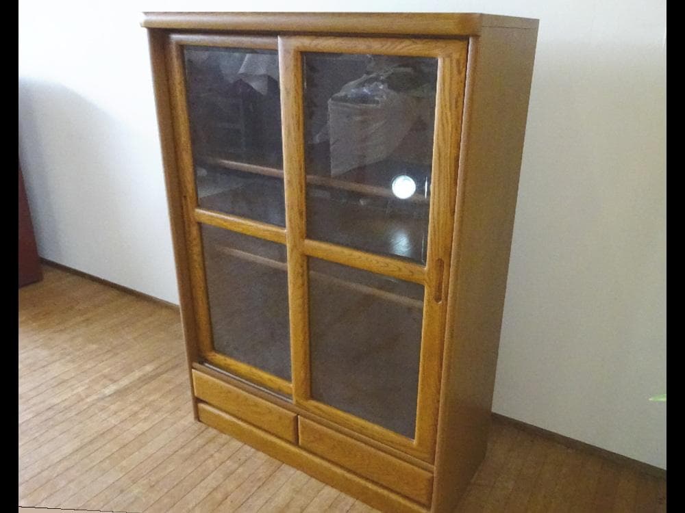 *ΘsunΘ*　浜本工芸　№.8600　書棚H　W85　本棚　飾り棚　美品