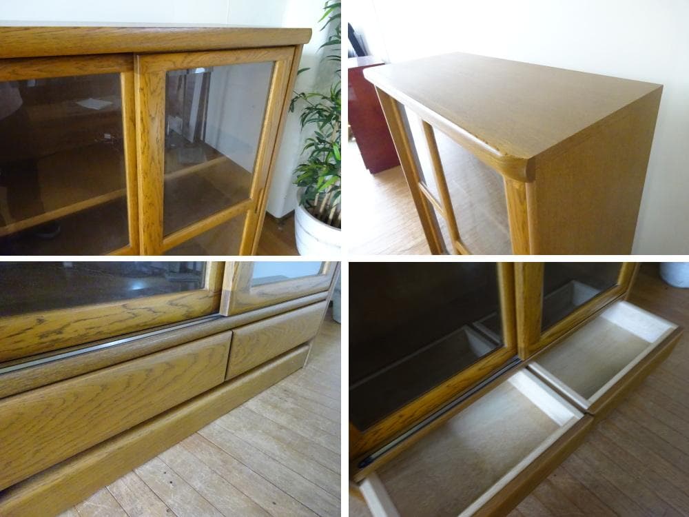 *ΘsunΘ*　浜本工芸　№.8600　書棚H　W85　本棚　飾り棚　美品