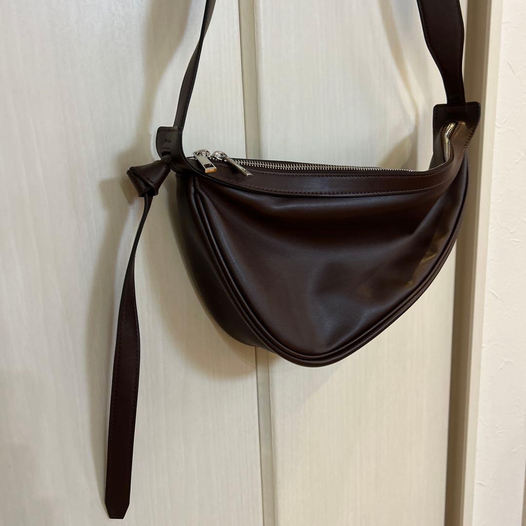 新品ADAM ET ROPE' FEMME ムスビミニショルダーバッグワイン