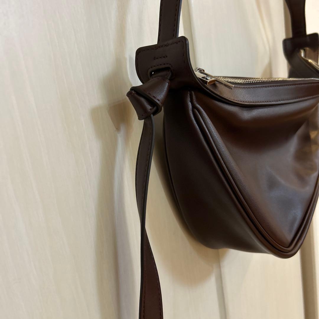 新品ADAM ET ROPE' FEMME ムスビミニショルダーバッグワイン