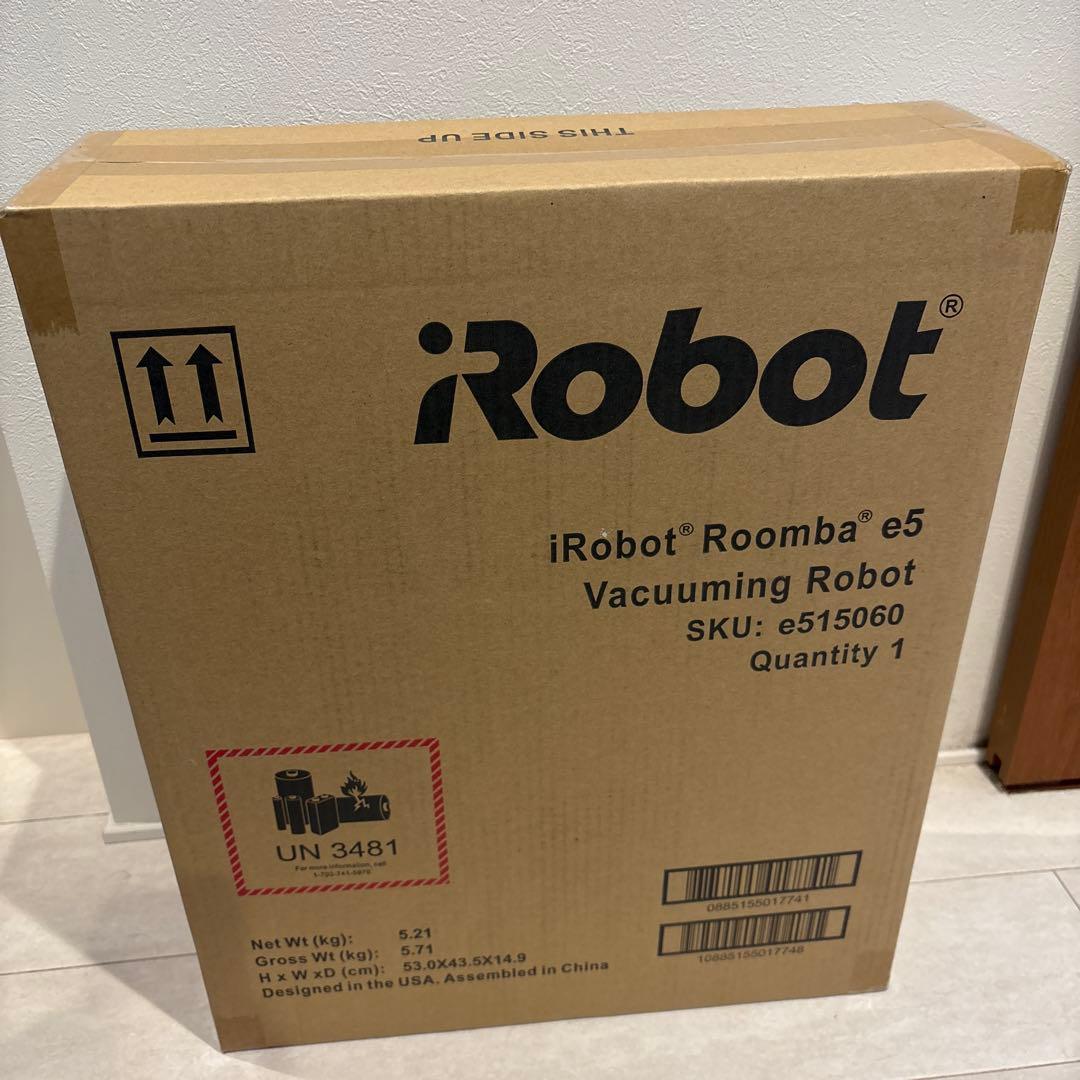 iRobot Roomba e5 ロボット掃除機　本体