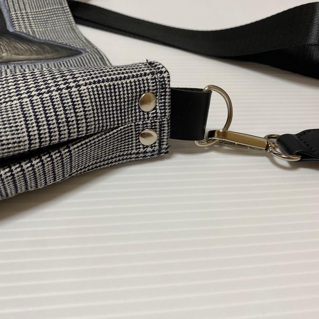 ゆ*ら様 ワンショルダートートバッグ コヤンイサムチョン　黒猫A