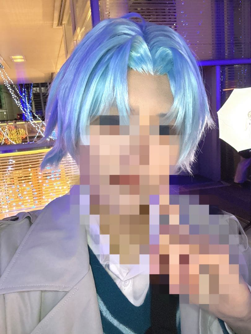 にじさんじ 渚トラウト ウィンターデート風 衣装 ウィッグ コスプレ