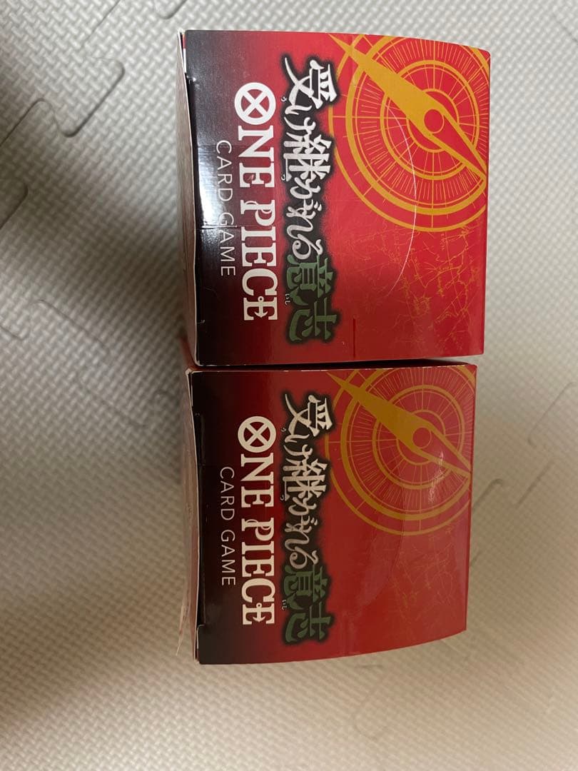 新品未開封　ワンピースカードゲーム　受け継がれる意志 2BOX　【テープ付き】