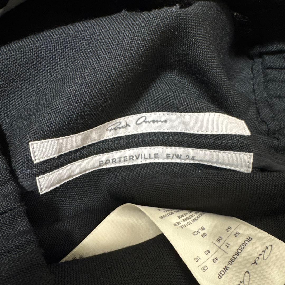 ツノRick Owens リックオウエンス スラックスパンツ