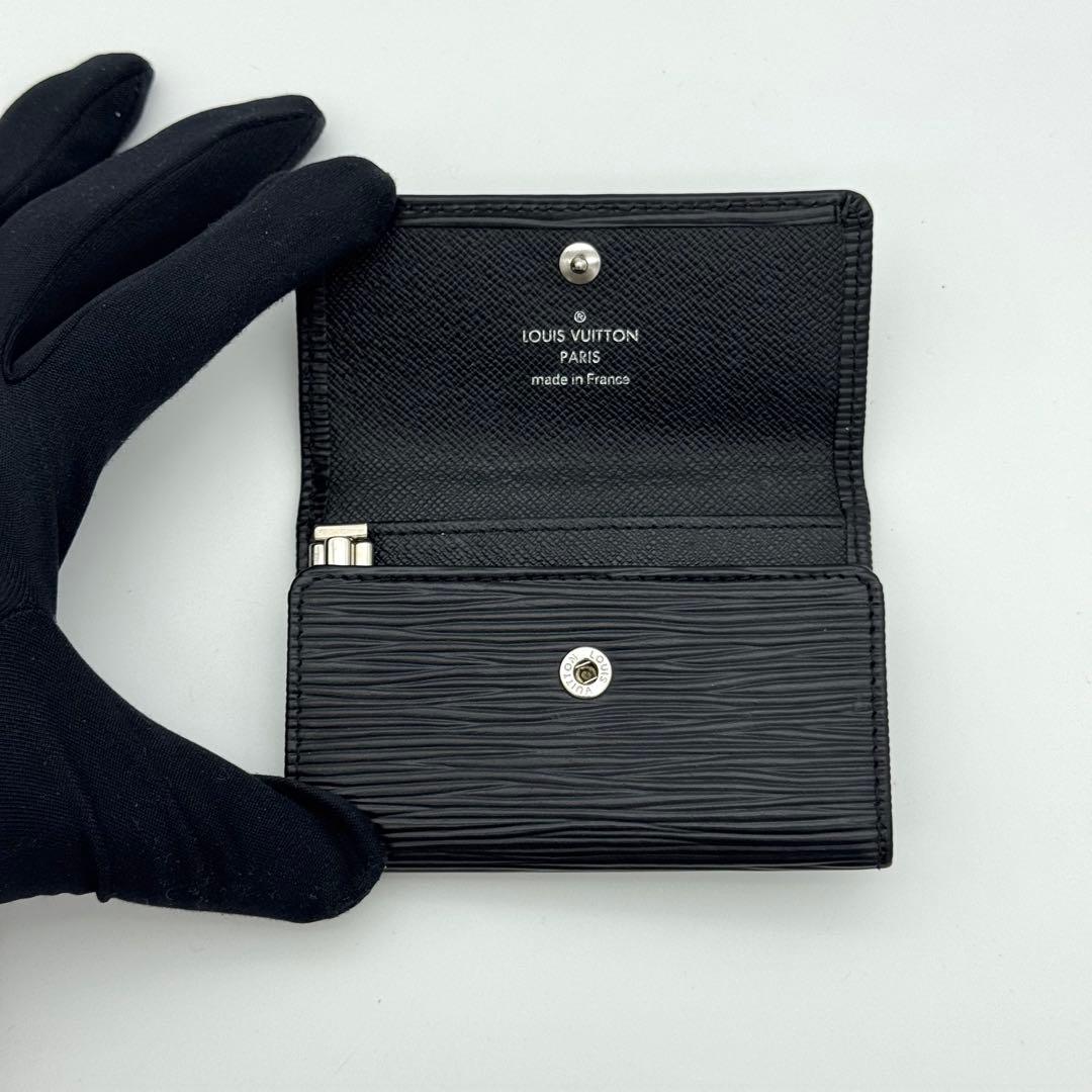 ヴィトン エピ ミュルティクレ6 6連 キーケース 黒 ブラック