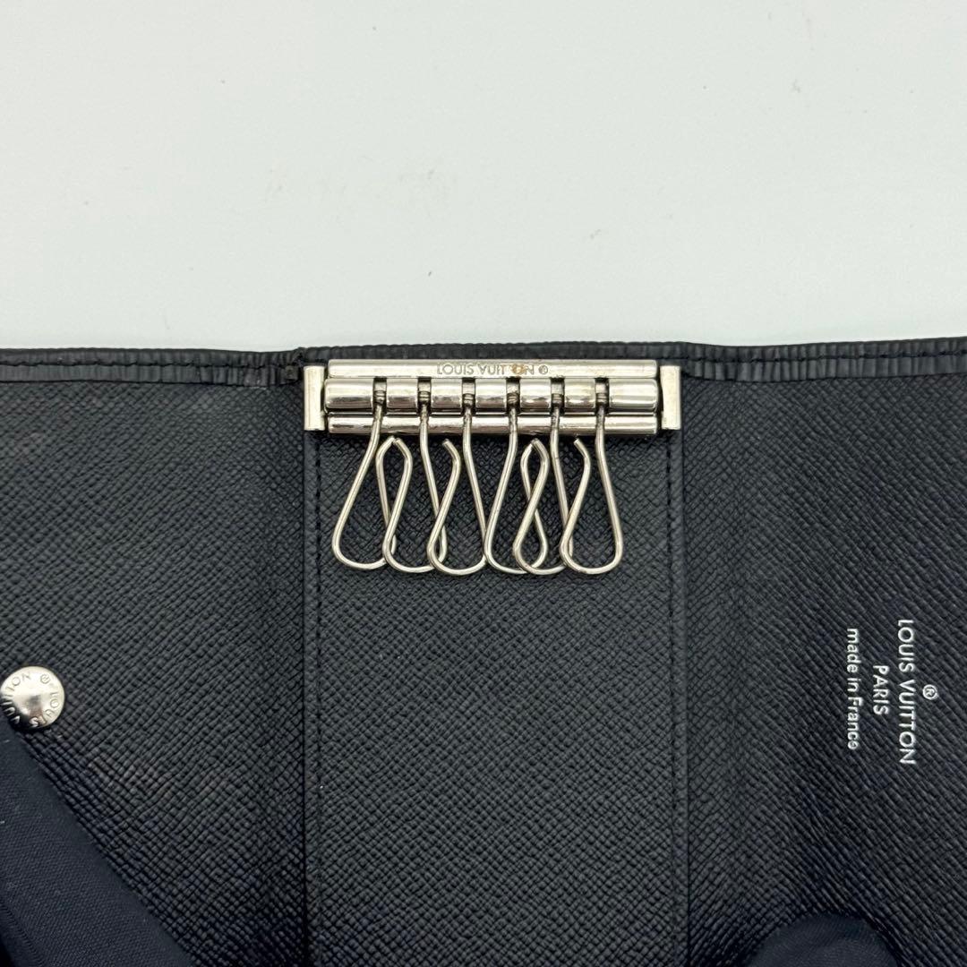 ヴィトン エピ ミュルティクレ6 6連 キーケース 黒 ブラック