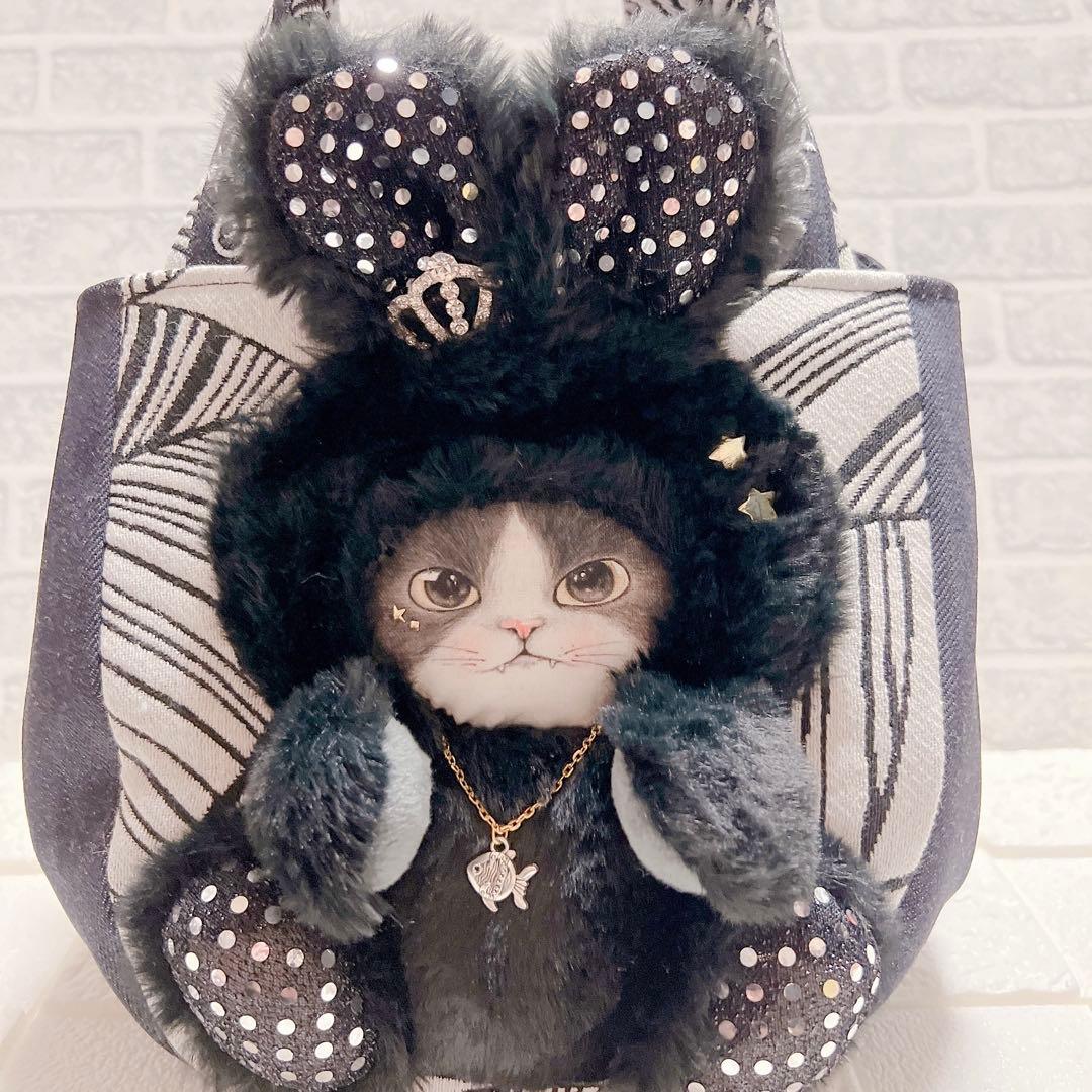 コヤンイサムチョン ハンドメイド トートバッグ ジョーズ うさ耳 猫 ちゃん