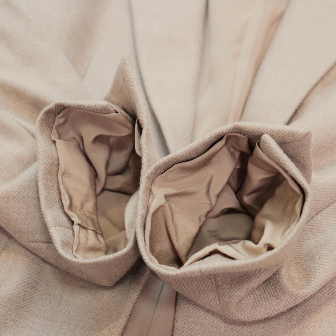 GIORGIO ARMANIテーラード　ジャケット　カシミヤ混　大きいサイズ４４