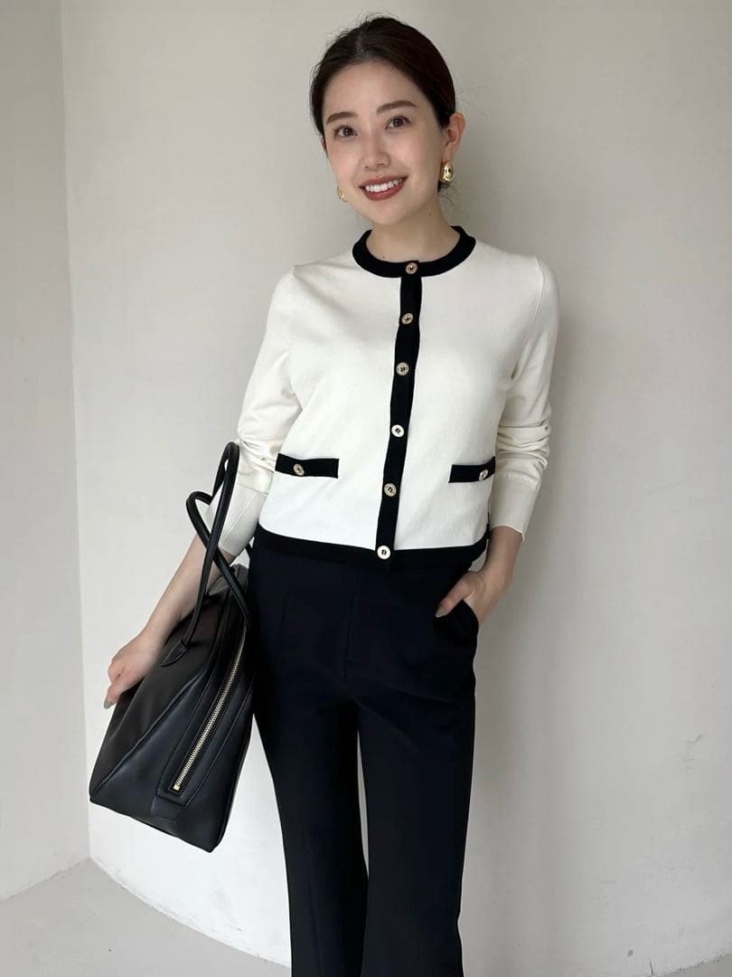 25SS 美品 anuans ニットアンサンブル 2点セット F