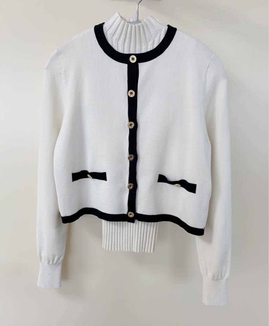 25SS 美品 anuans ニットアンサンブル 2点セット F