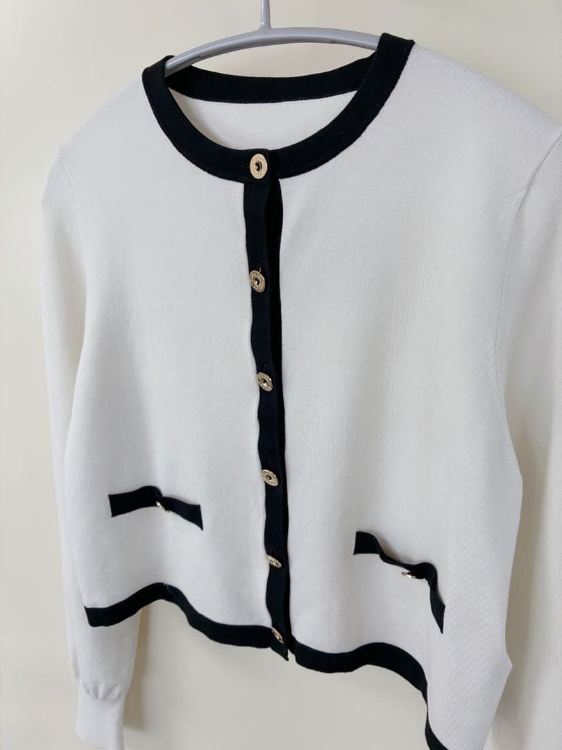 25SS 美品 anuans ニットアンサンブル 2点セット F