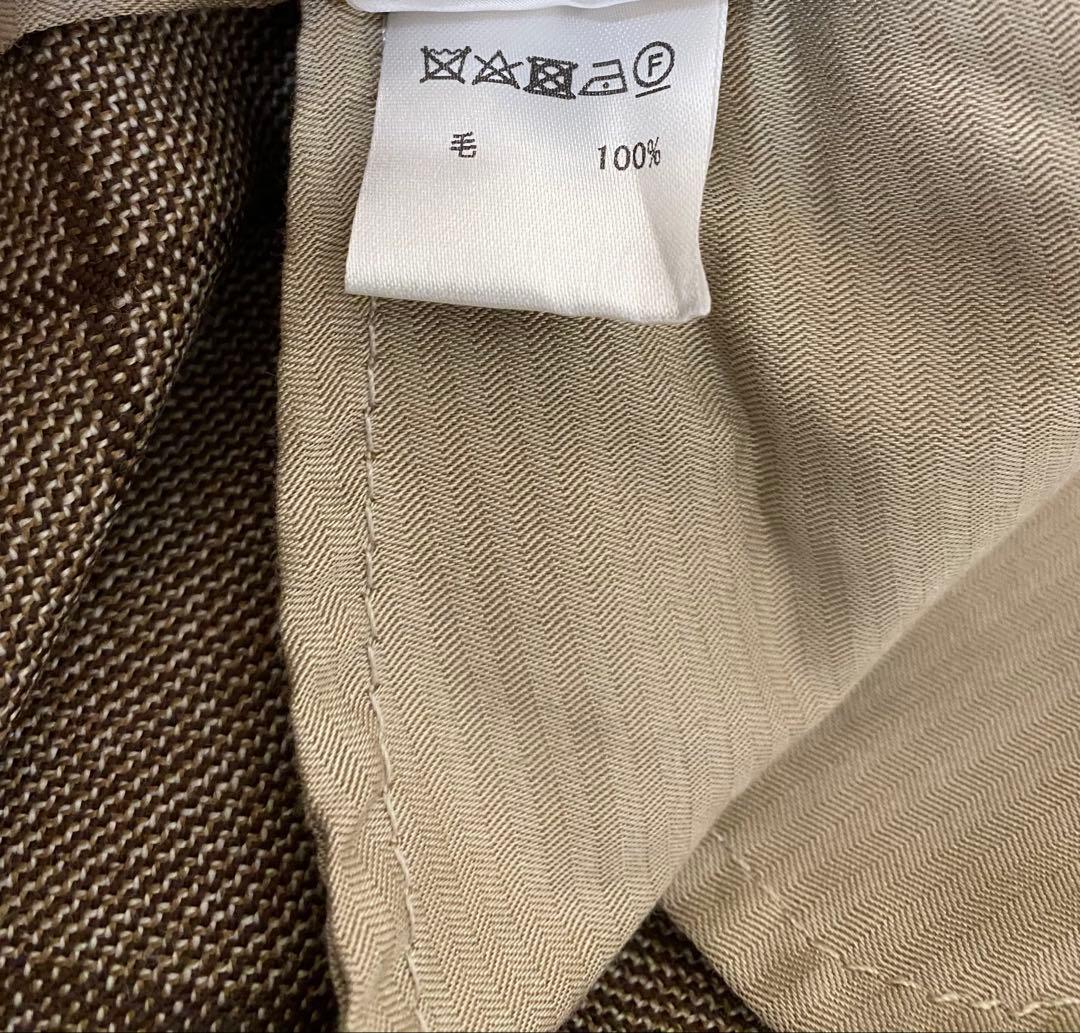 秋冬用　Zanella ウィンドーペン柄 パンツ