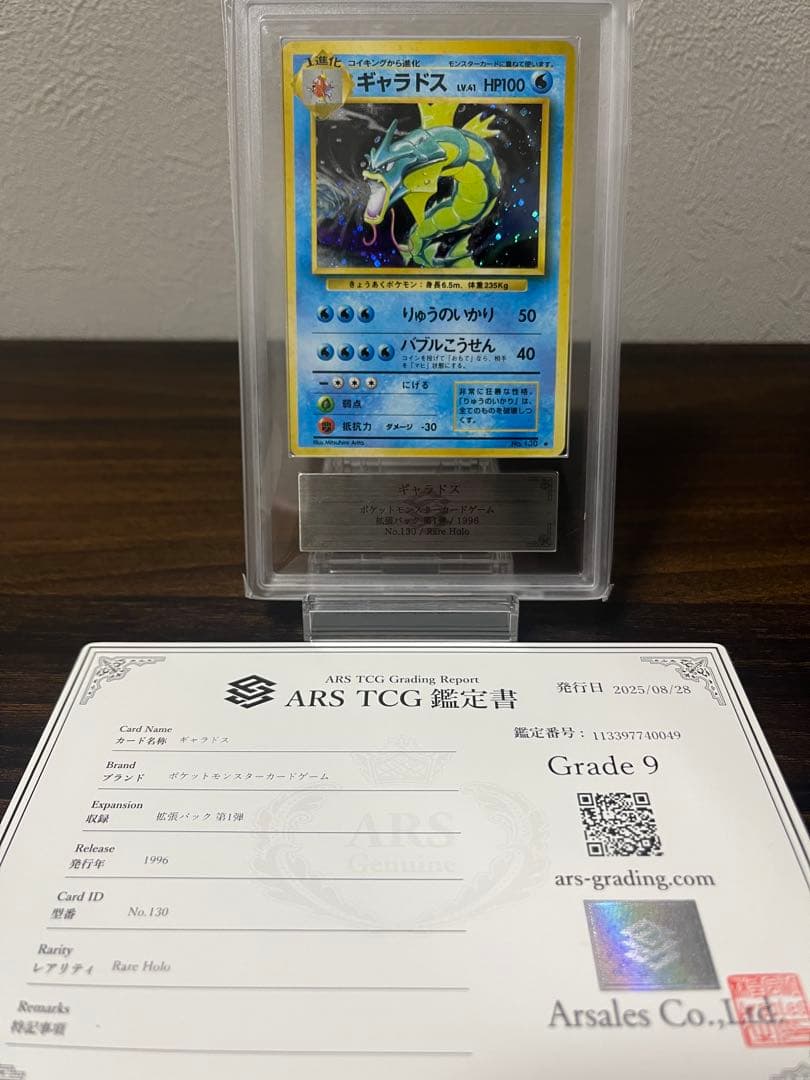 【旧裏】ギャラドス ARS9【美品】