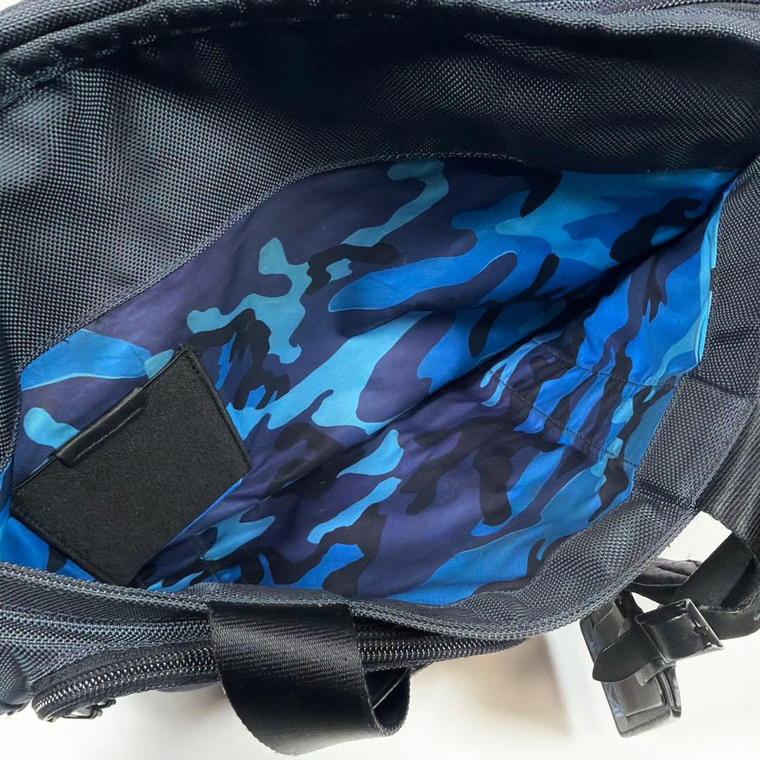 【美品】【希少】トゥミ　ビジネスバッグ　2way ソフネットコラボ　ネイビー