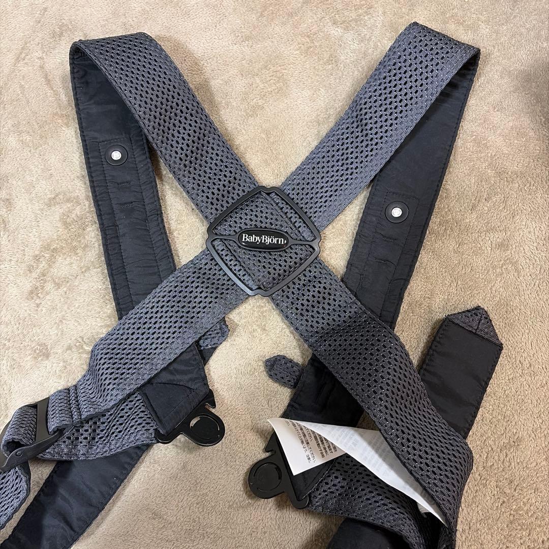 BabyBjörn ベビーキャリアMINI Air アンスラサイト メッシュ
