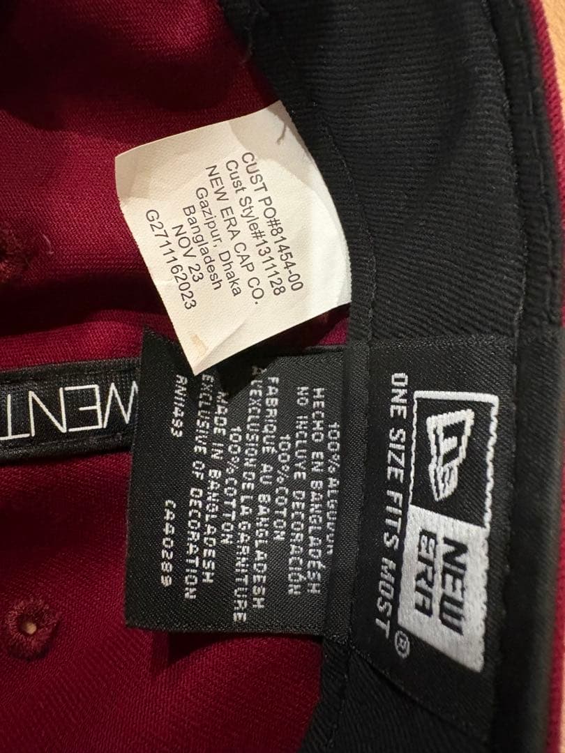 Stussy New Era 9twety ss applique キャップ