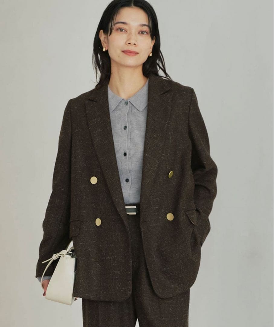 green label relaxing ダブルジャケット テーラードジャケット