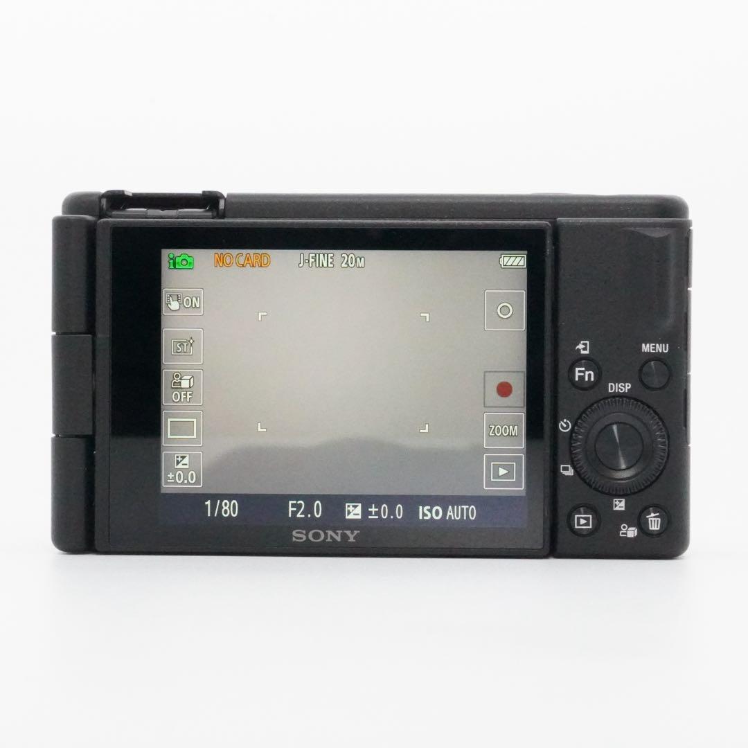美品 SONY ソニー ZV-1F ブラック