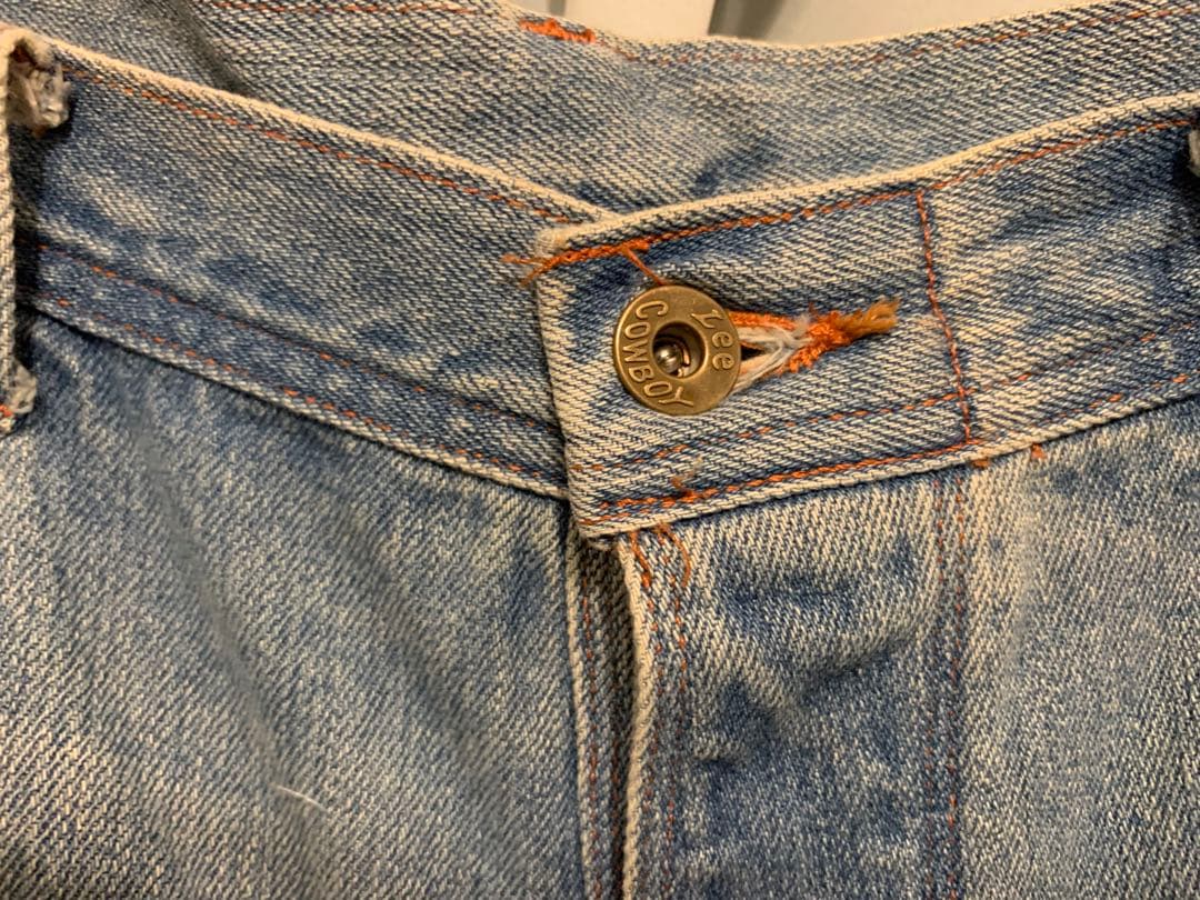 Lee SUPERSIZED COWBOY ストレートデニムパンツ M