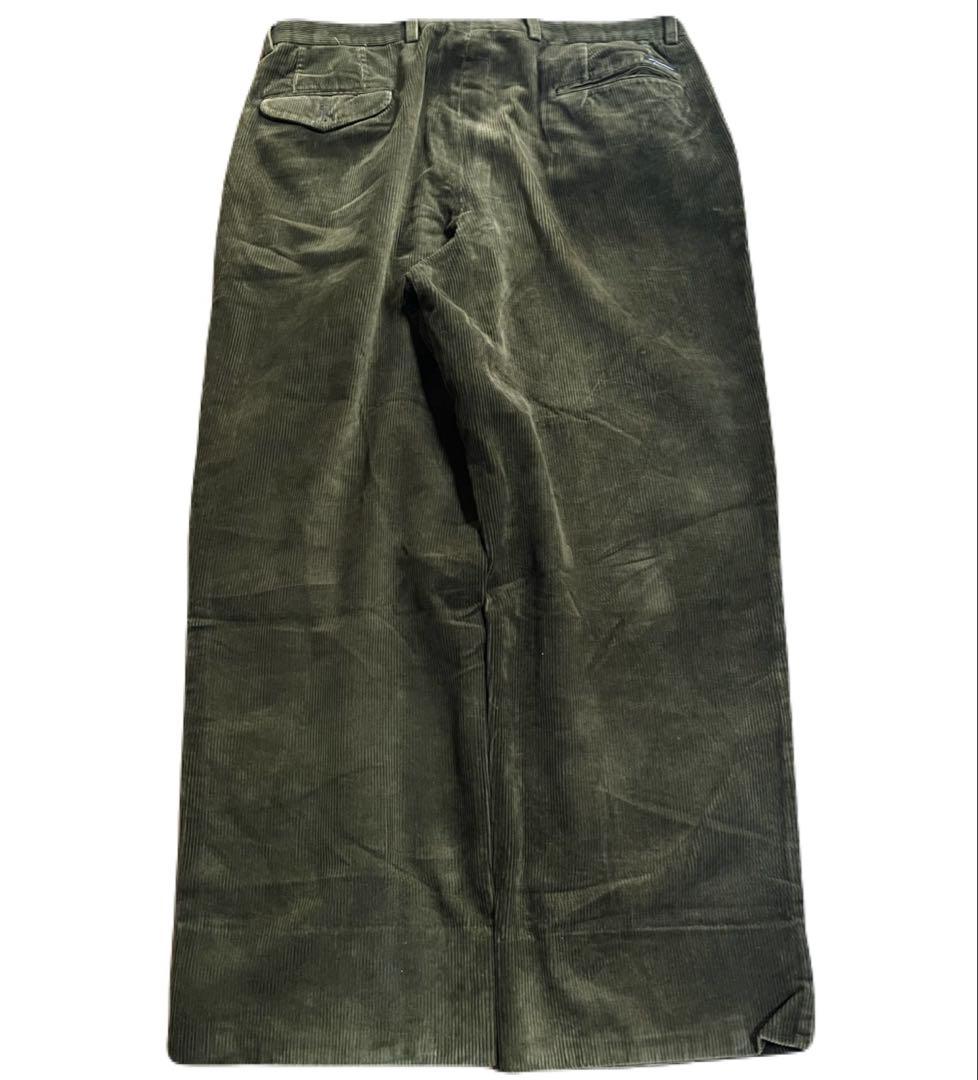 BURBERRY 90s コーデュロイパンツ ワイド ストレート