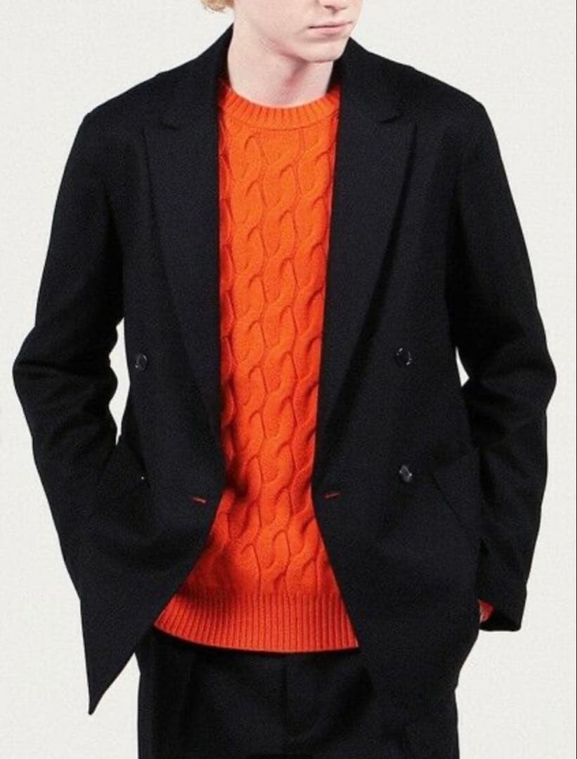 【最終値下げ】TOMORROWLAND ウールダブルブレステッド4Bジャケット