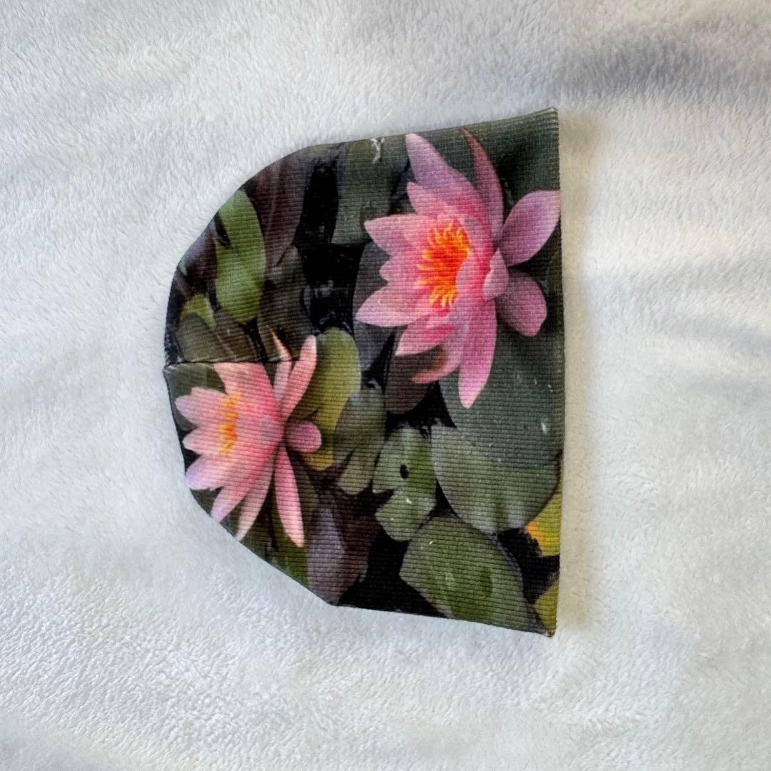 labyrins 蓮 ビーニー picture beanie lotus 帽子