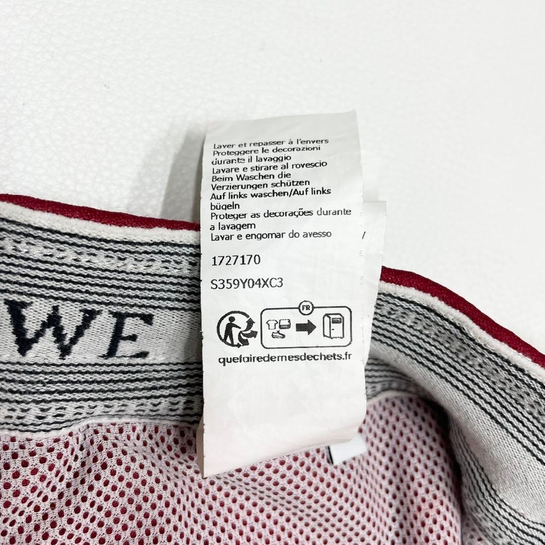 美品 LOEWE ロエベ ハーフパンツ ショートパンツ アナグラム レッド 赤