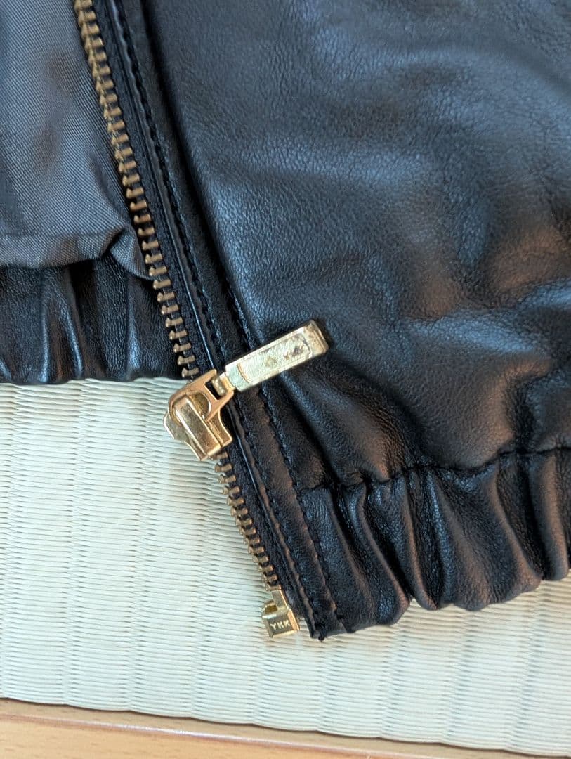 MAX&Co. 黒 レザージャケット シングルライダース