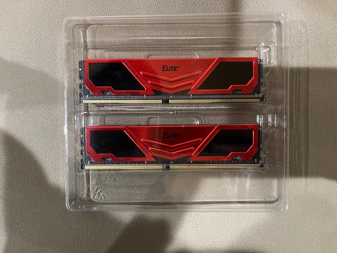 【動作OK】TEAM DDR4-3200 64GB(32GB×2)