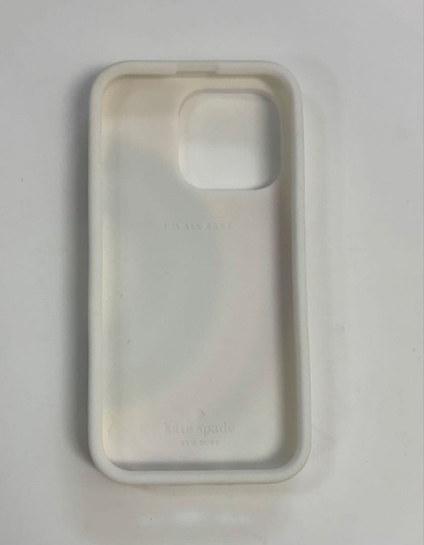 【新品未使用】ケイトスペードiPhone14Pro ケース 虹 レインボー