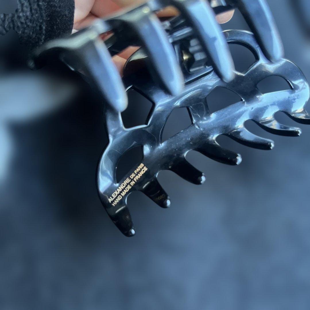 モ*う様 ALEXANDRE DE PARIS ヘアクリップ フランス製