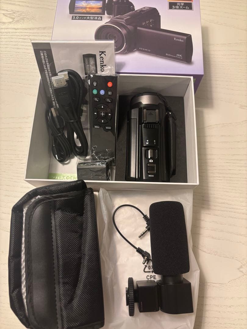 こ*う様 Kenko KC-Z4K10 4Kビデオカメラ ケンコー・トキナー