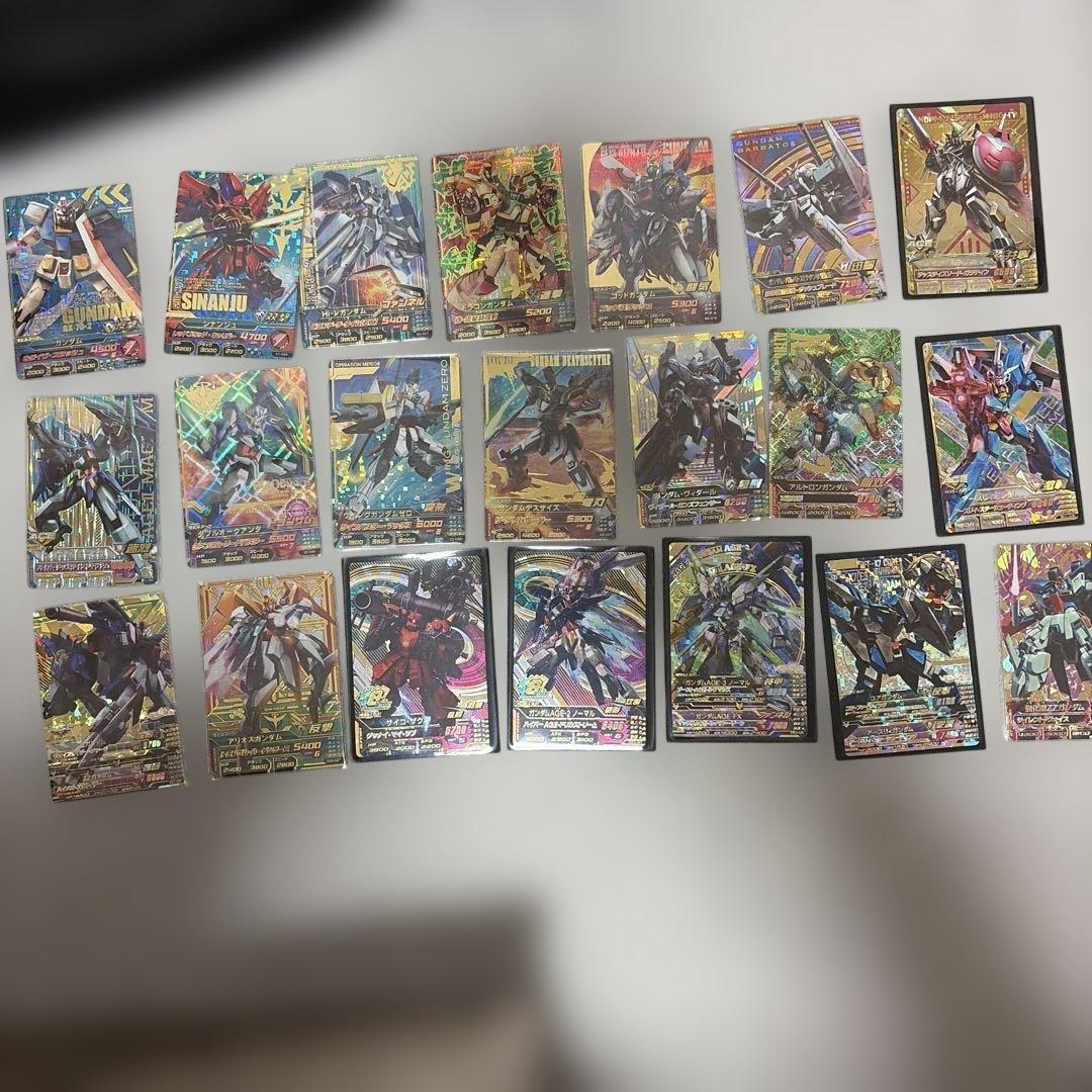 ガンダムトライエイジ　P、M、CP、Anivレア　まとめ売り