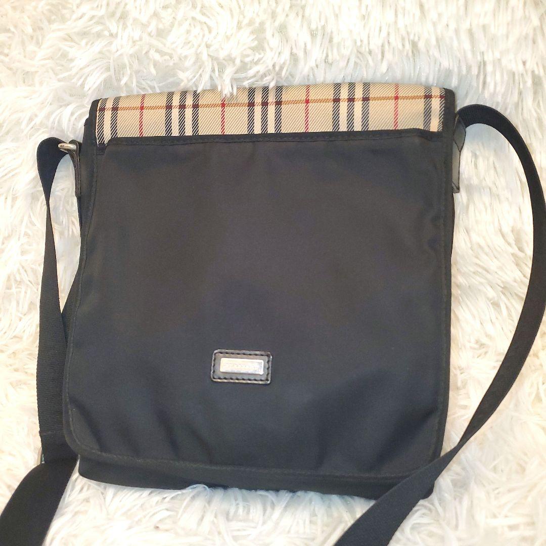 ⭐極美⭐BURBERRY LONDON ノバチェック ミニ メッセンジャーバッグ