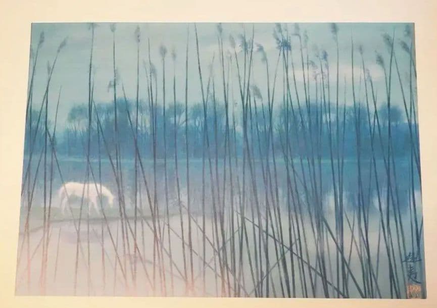 東山魁夷 「白馬幻想」箱入アートシート　作品集　全18作品