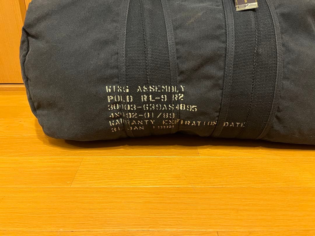 ポロラルフローレン ミリタリーボストンバッグ デッドストック ユーズド加工