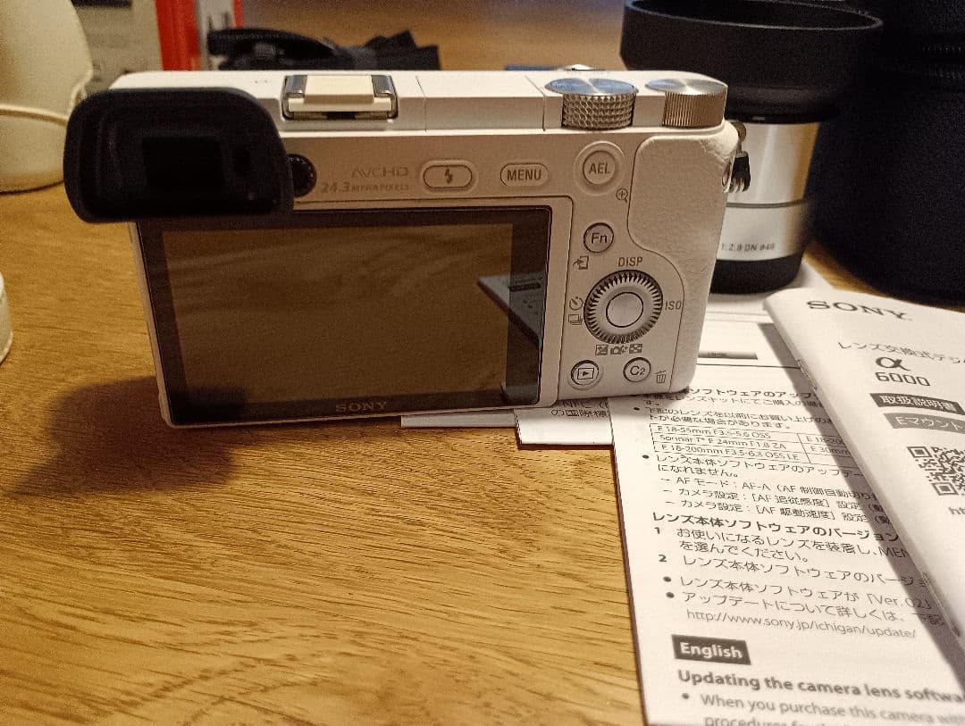 sony デジタル一眼レフ a6000 ILCE-6000　ミラーレス