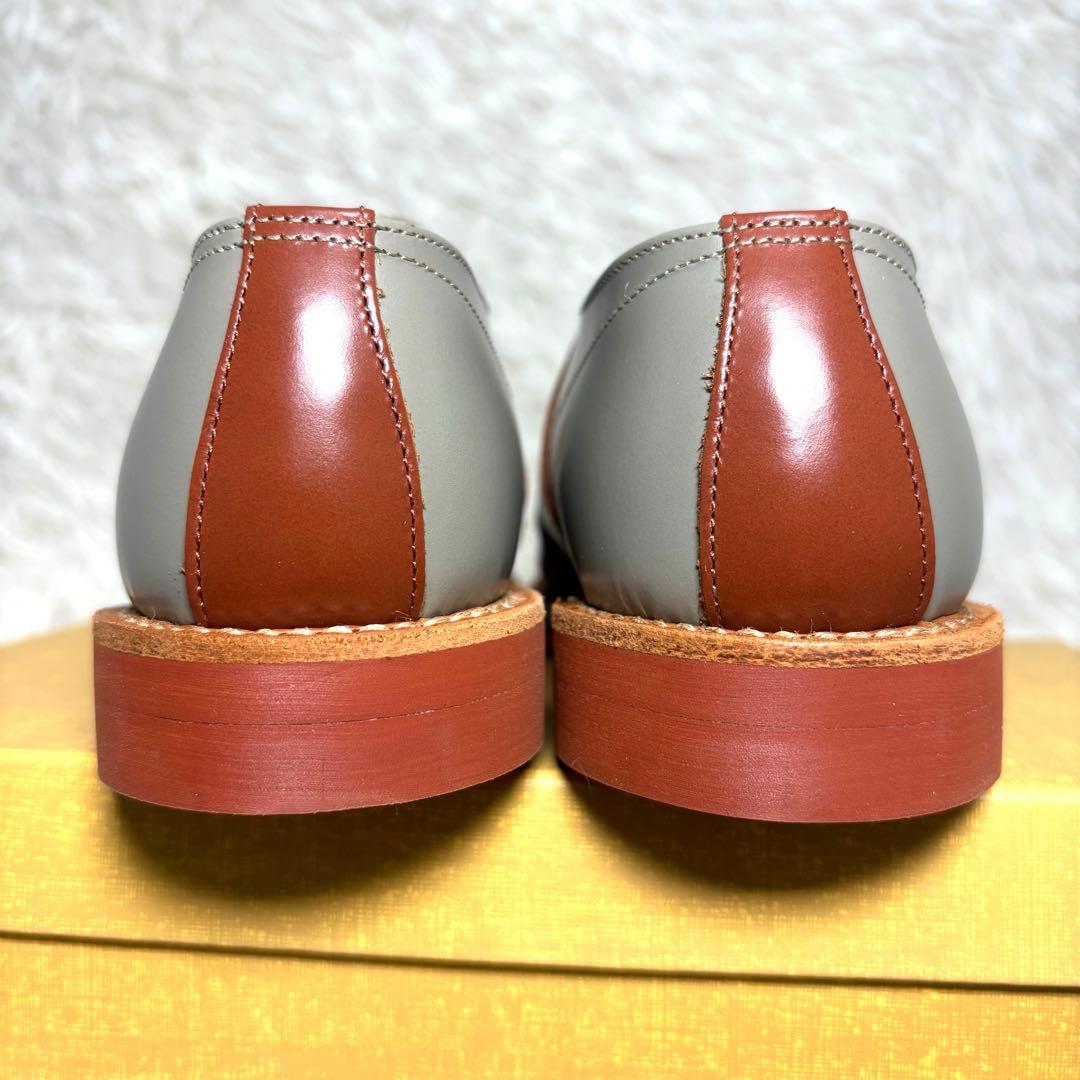 【未使用品】REGAL リーガル 2452 プレーントゥ 羽根 サドルシューズ