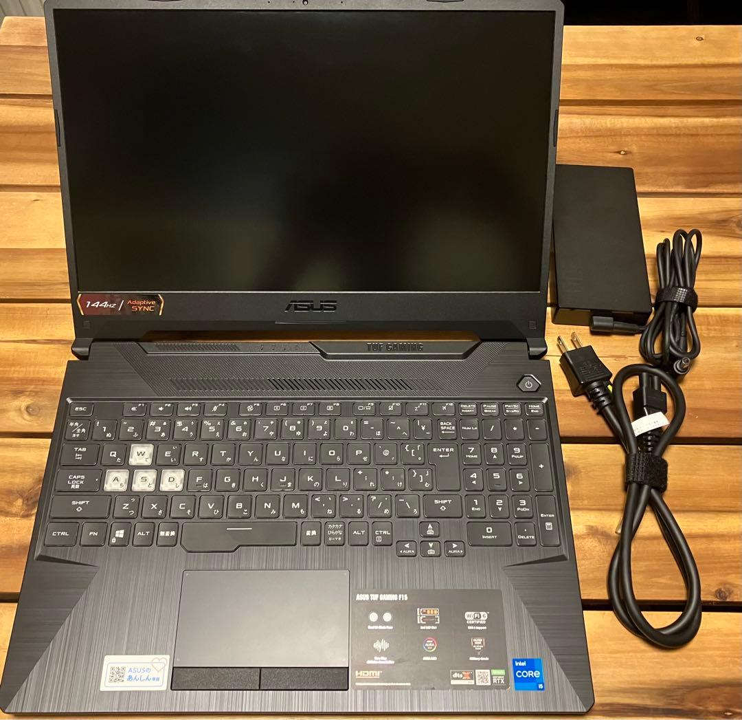 ASUS ゲーミングノートパソコン TUF Gaming F15 FX506HM