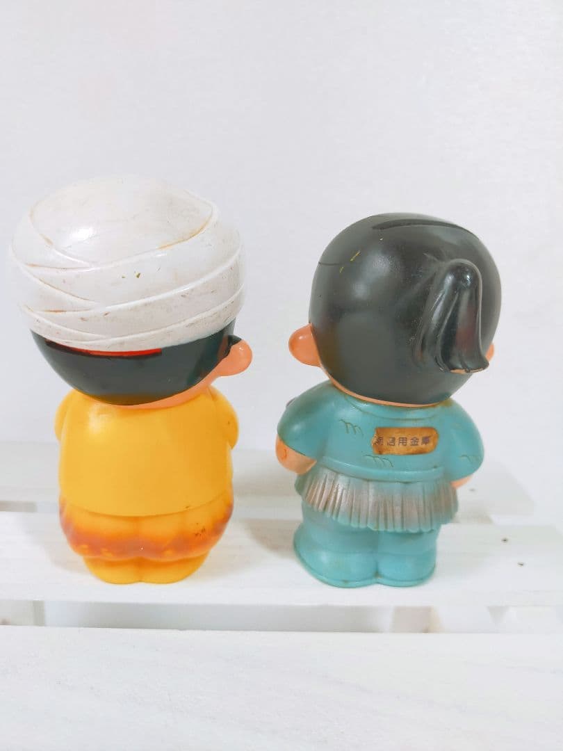 【希少】信用金庫 ソフビ 貯金箱　昭和レトロ／激レア　9個セット