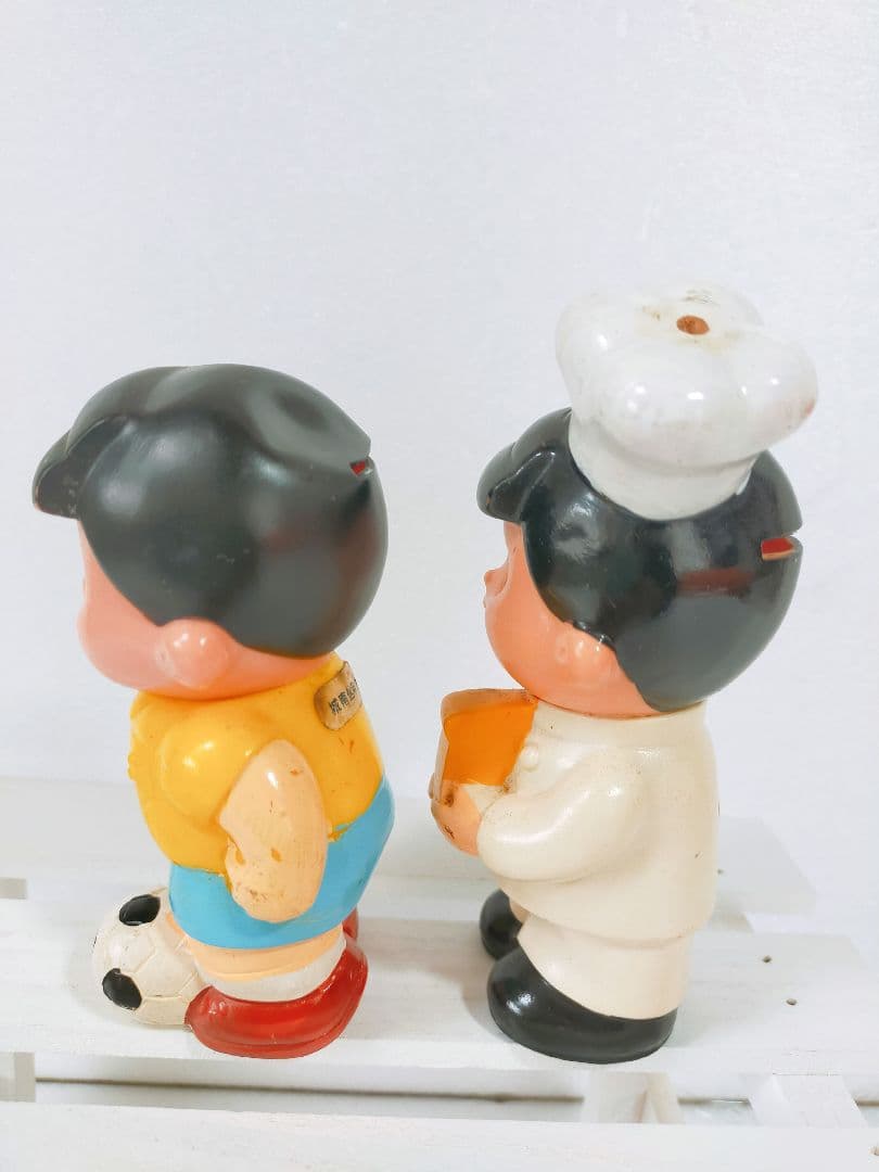 【希少】信用金庫 ソフビ 貯金箱　昭和レトロ／激レア　9個セット