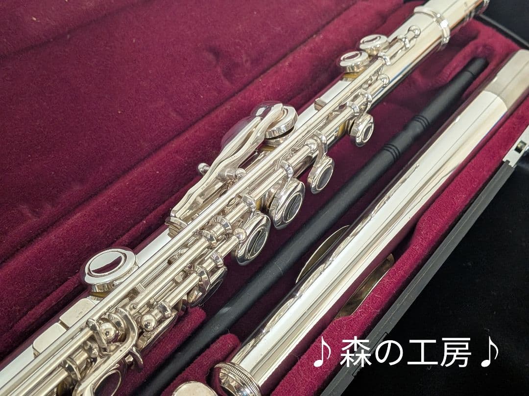 中古フルート専門店‼️部活応援‼️銀メッキヤマハフルートYFL211SⅡ Eメカ